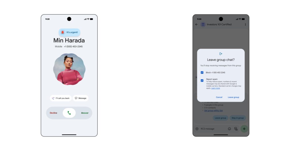 google phone adding urgent calling messages app