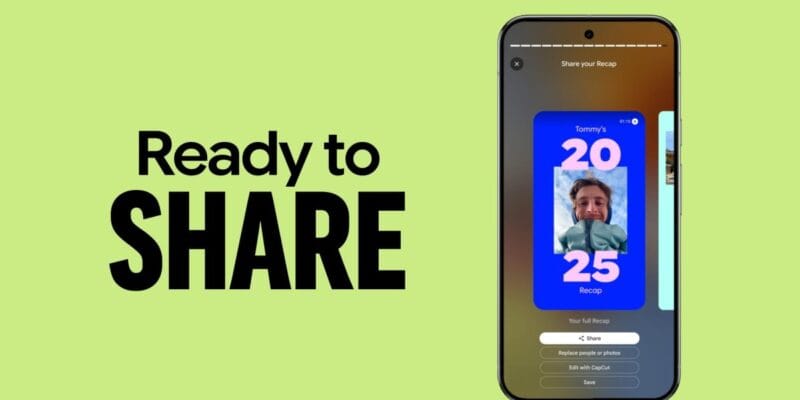 google photos 2025 recap rolling out with