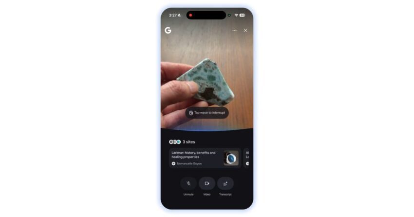 google updating search live with gemini 2