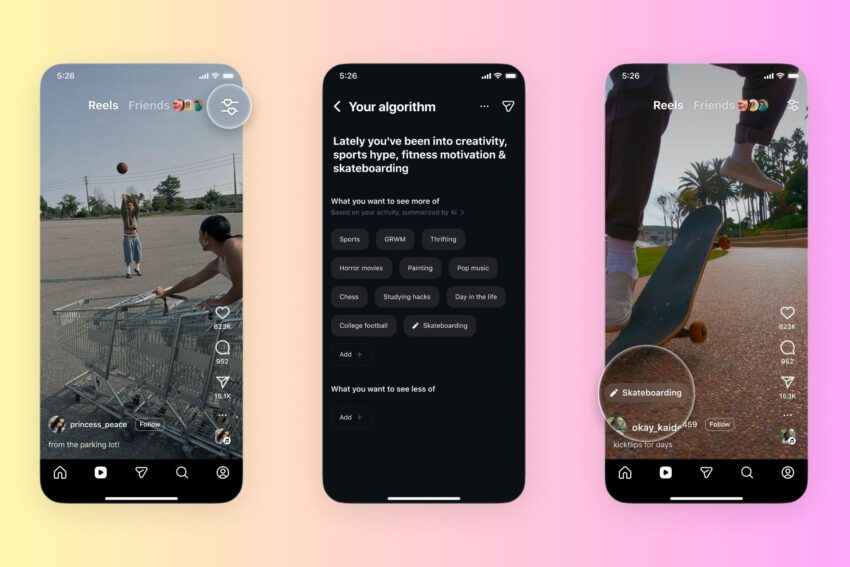 instagram gives you more control over your