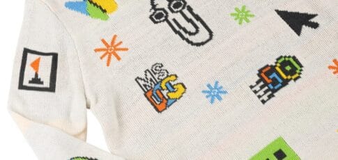 even microsoft s retro holiday sweaters are