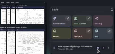 notebooklm app adds built-in camera for image