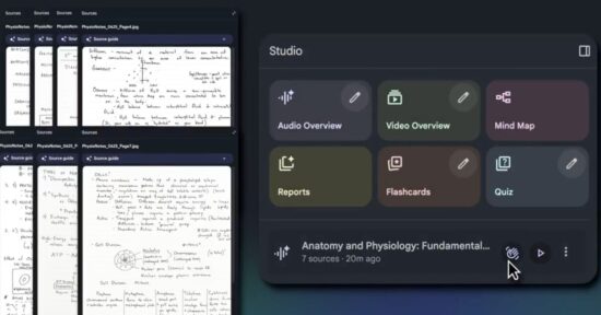 notebooklm app adds built-in camera for image