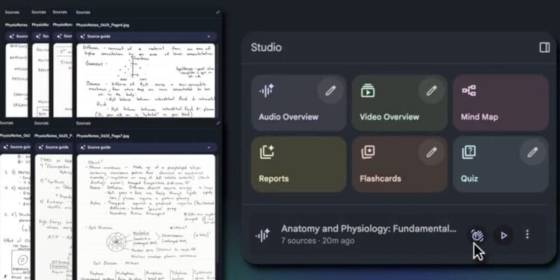 NotebookLM app adds built-in camera for image sources 3 notebooklm app adds built-in camera for image