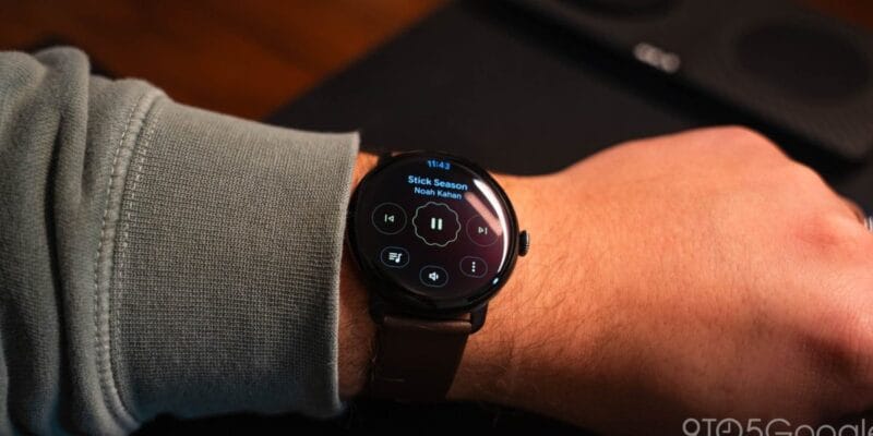 pixel watch rolling out always-on media controls