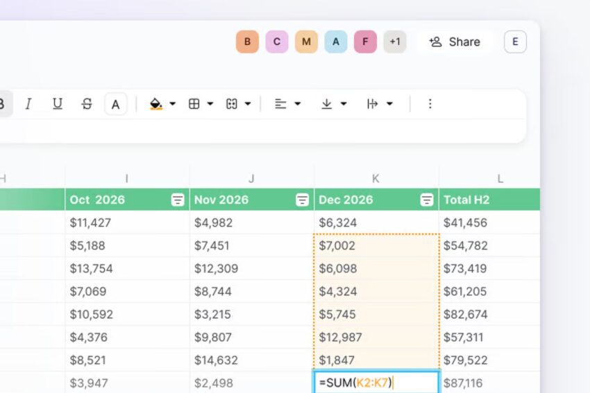 proton now has an end-to-end encrypted spreadsheet