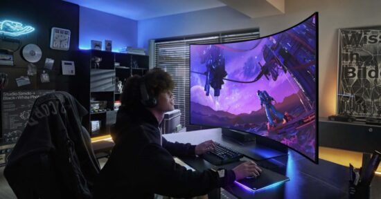deals samsung odyssey ark 4k gaming monitor