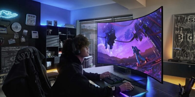 deals samsung odyssey ark 4k gaming monitor