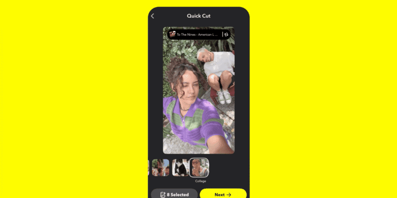snapchat s new quick cut stitches a