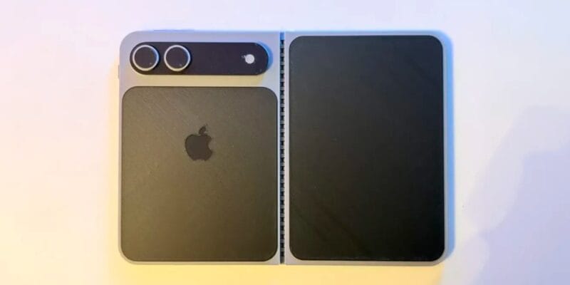 You can 3D print a mockup of the iPhone Fold, with an asterisk 7 you can 3d print a mockup of