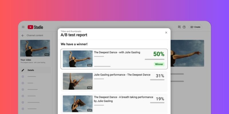 youtube creators can now test multiple video