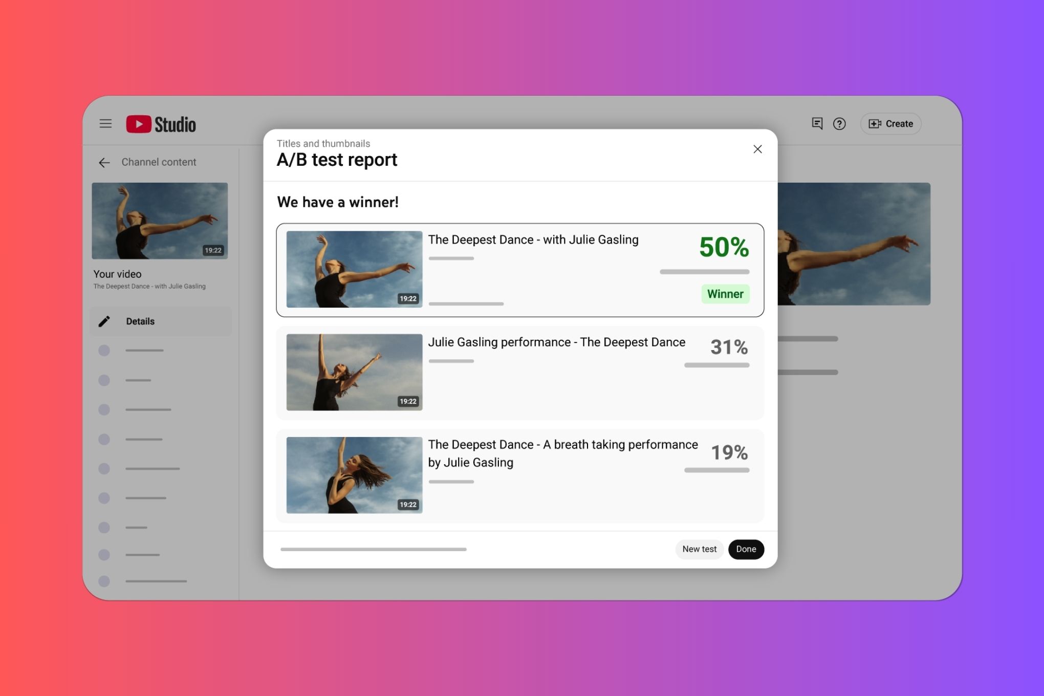 youtube creators can now test multiple video