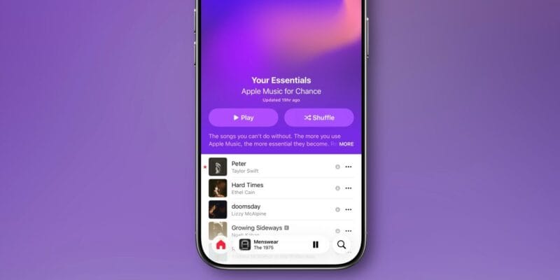 Apple Music renames ‘Favorites Mix’ playlist to ‘Your Essentials’ 14 apple music renames favorites mix playlist to