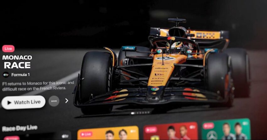 apple tv previews new f1 streaming deal