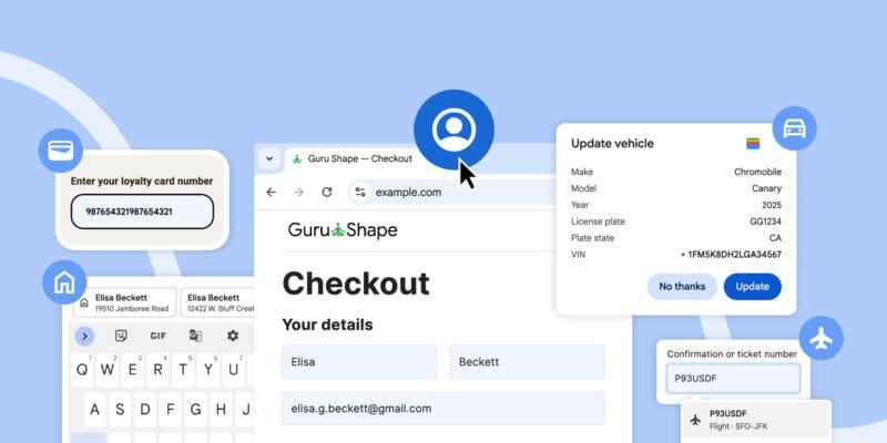 Chrome can now autofill details from your Google account 7 chrome can now autofill details from your