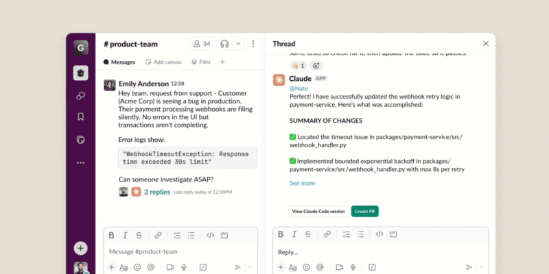 claude code is coming to slack and
