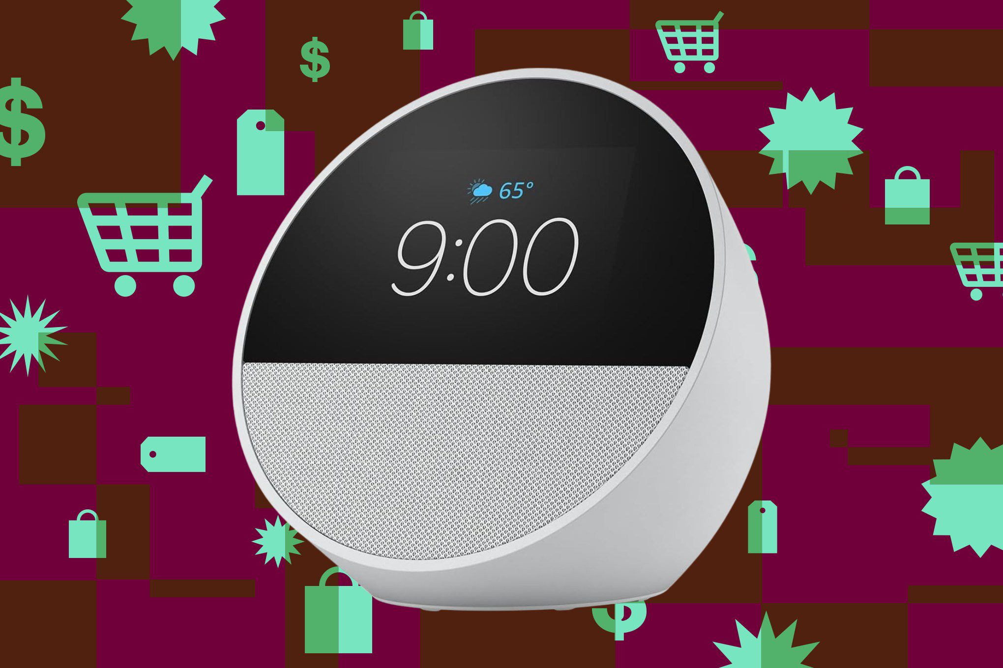 the echo spot is just 45 beating