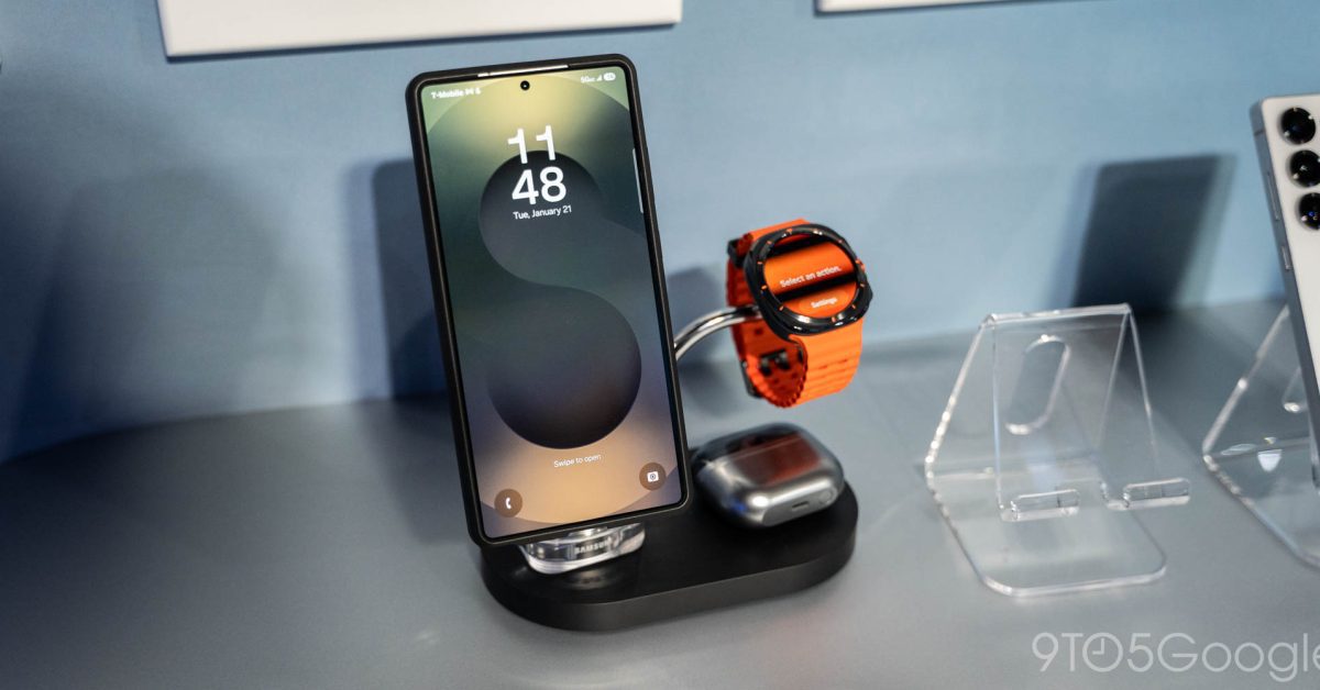 samsung qi2 25w wireless charging dock surfaces