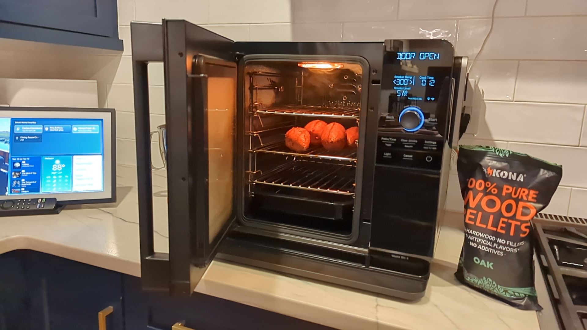 ge s indoor food smoker is cheaper