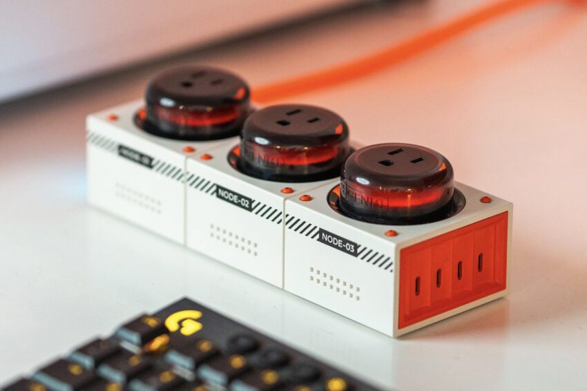 genki s colorful powerful power strip is