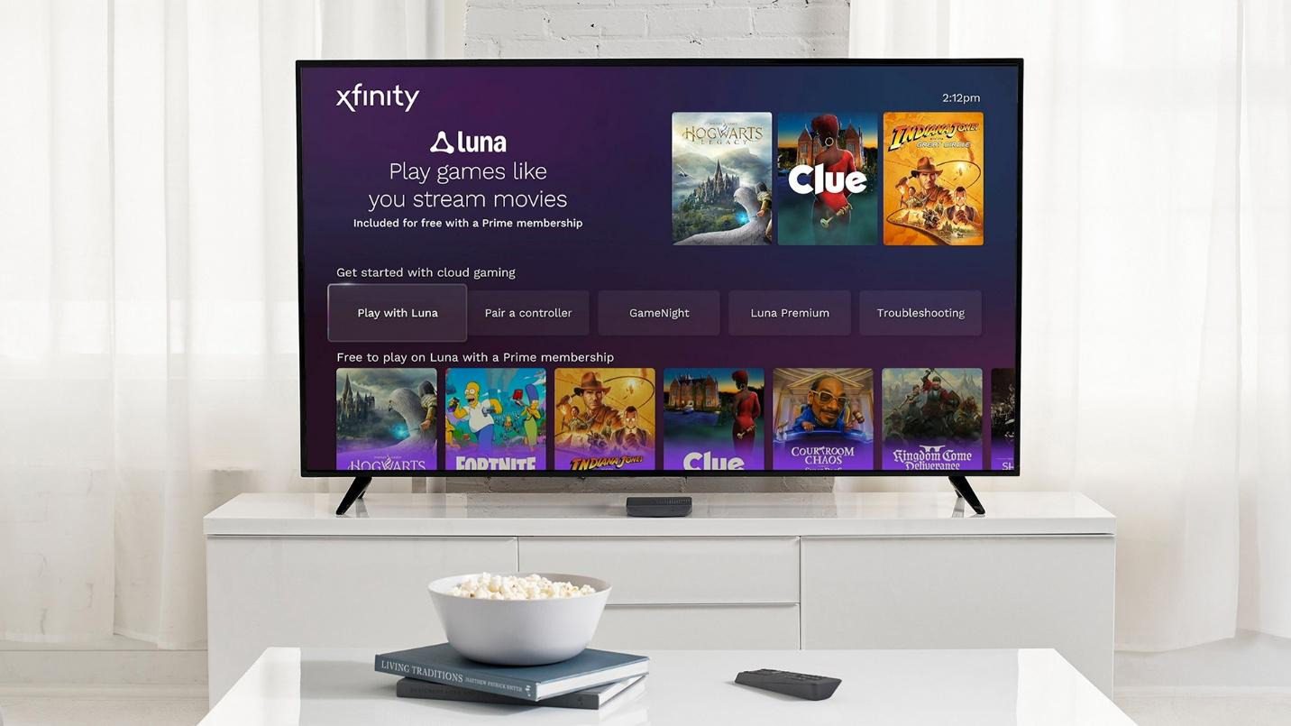 comcast cable boxes are getting amazon luna