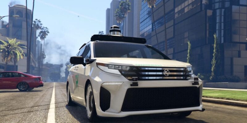 New ‘KnoWay’ robotaxis cause chaos in upcoming Grand Theft Auto Online DLC 1 new knoway robotaxis cause chaos in upcoming