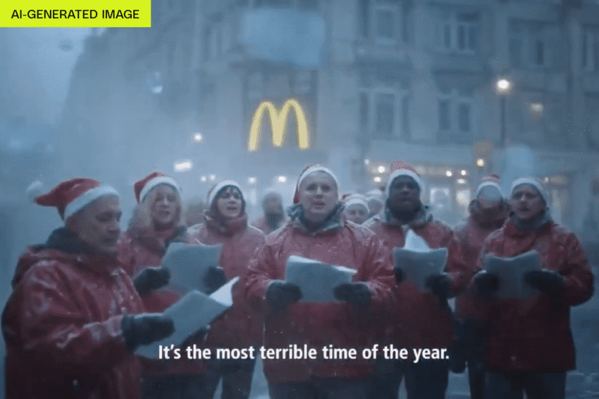 somehow this ai-generated mcdonald s ad about