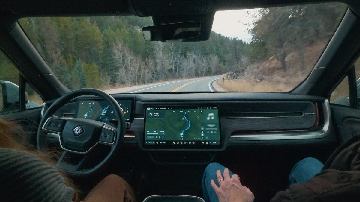 rivian rolls out new universal hands-free driving