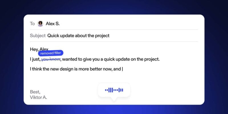 new speechify mac app lets you write