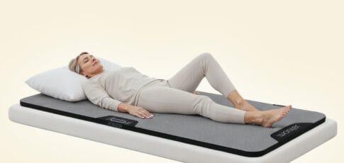 this haptic mattress topper lets you feel