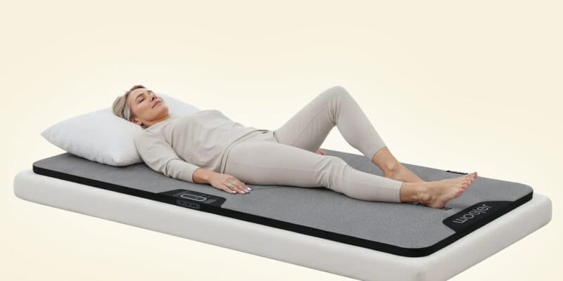 This haptic mattress topper lets you feel a movie while you fall asleep during it 18 this haptic mattress topper lets you feel