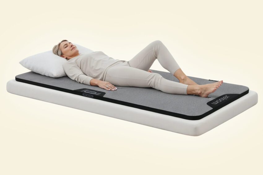 this haptic mattress topper lets you feel