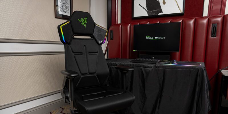razer made a concept gaming chair with