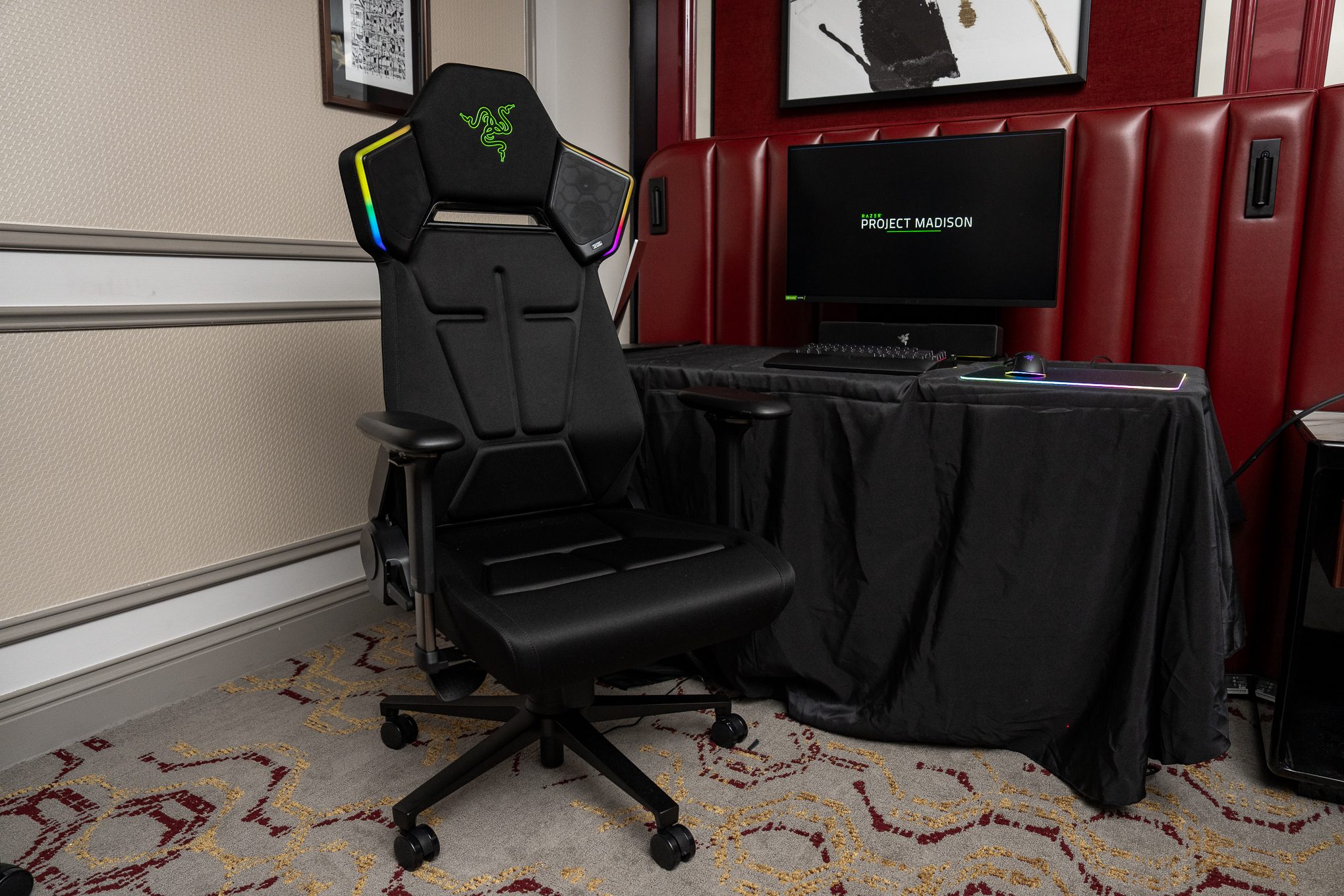 razer made a concept gaming chair with