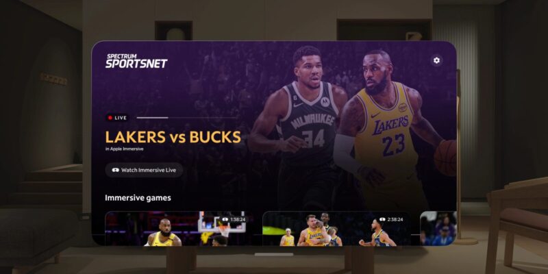 How to watch Lakers NBA games in Apple Immersive on Apple Vision Pro 20 how to watch lakers nba games in