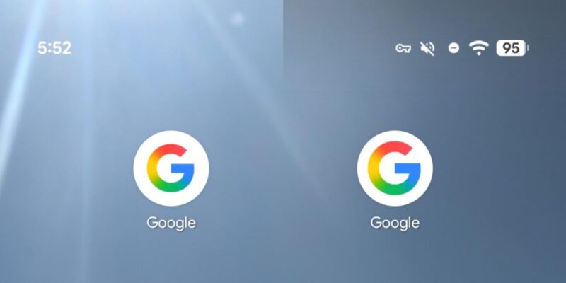yes the google app icon is now