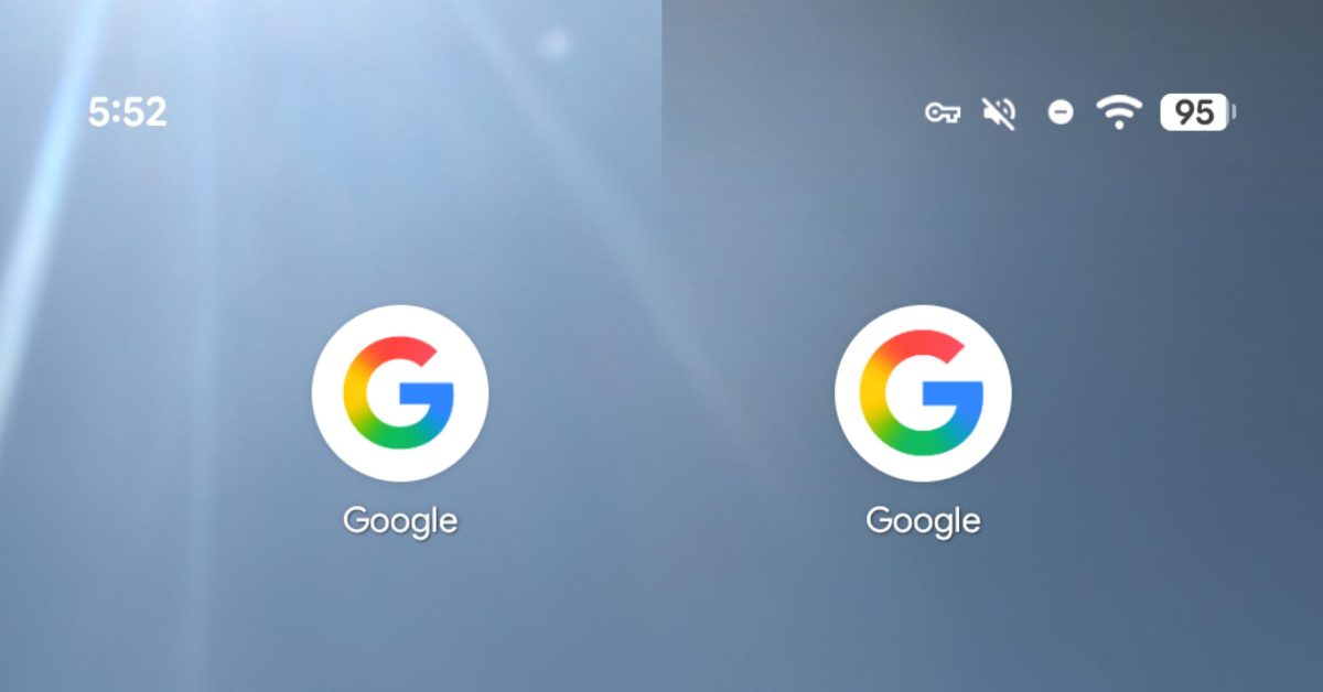 yes the google app icon is now