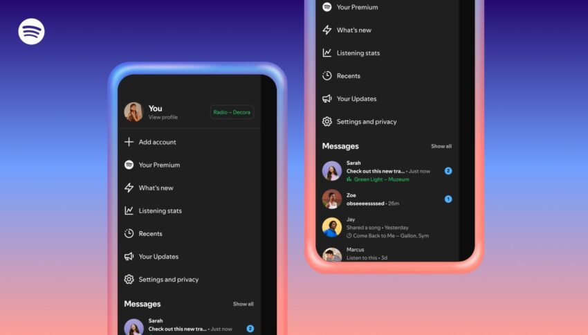 spotify now lets you share what you