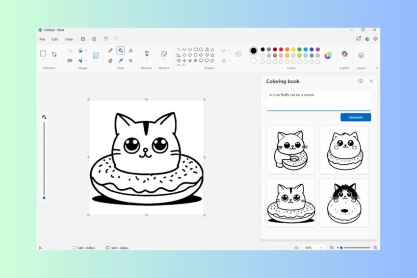 Tech News 5 microsoft paint can now make ai coloring