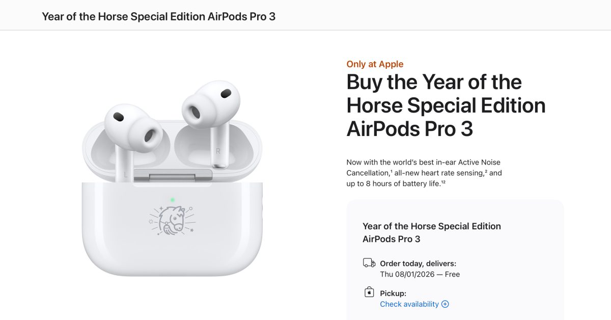 apple selling limited-edition year of the horse