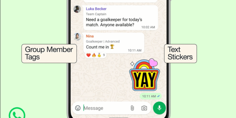 WhatsApp rolls out new group chat features, including member tags 7 whatsapp rolls out new group chat features