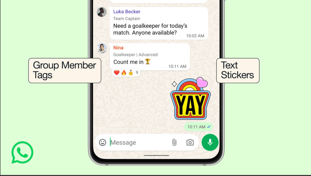 whatsapp rolls out new group chat features
