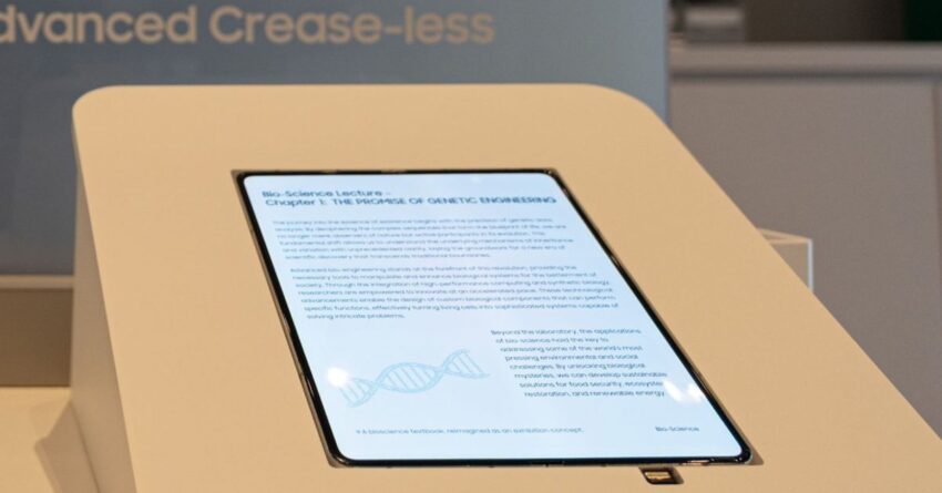 this is likely the iphone fold display