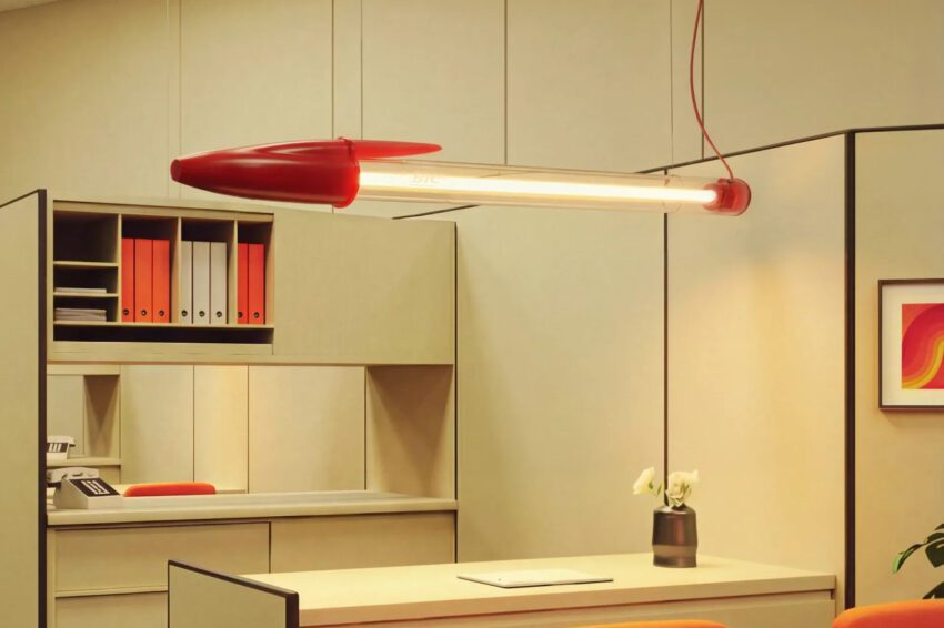 this 5-foot lamp is a supersized tribute