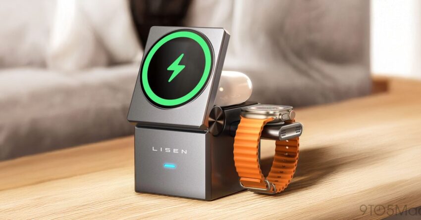 magsafe monday lisen s 3-in-1 qi2 charger