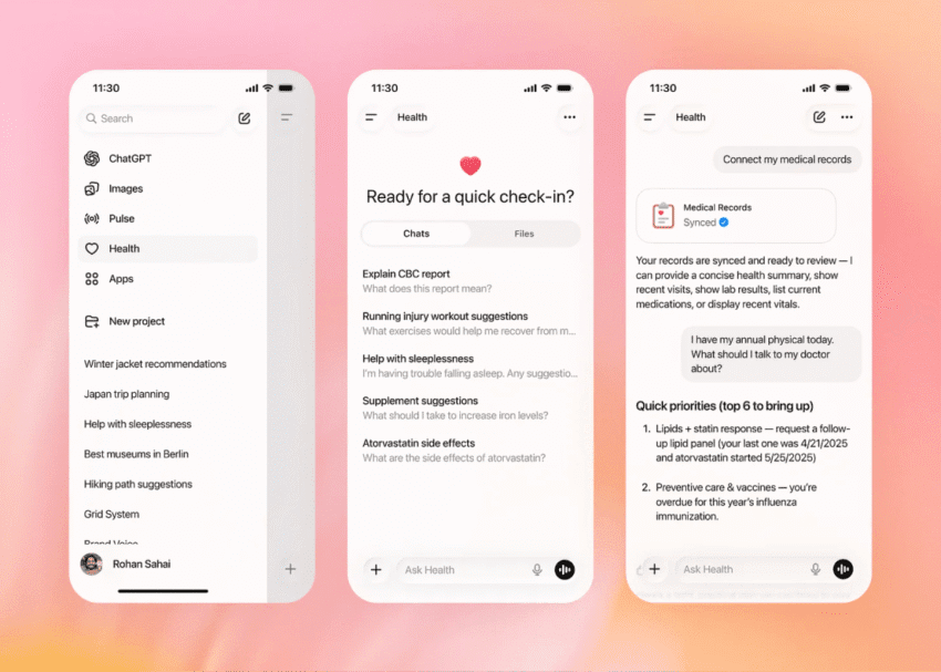 OpenAI unveils ChatGPT Health, says 230 million users ask about health each week 1 OpenAI unveils ChatGPT Health, says 230 million users ask about health each week | Hashe Computer Solutions (Pvt) Ltd.