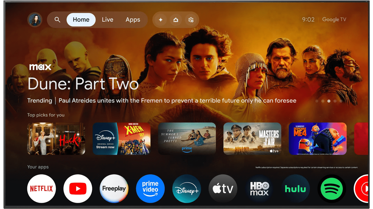 google previews new gemini features for tv