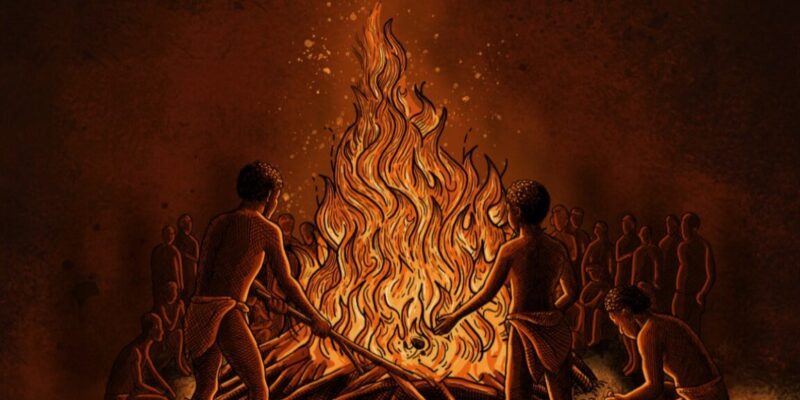 earliest african cremation was 9 500 years