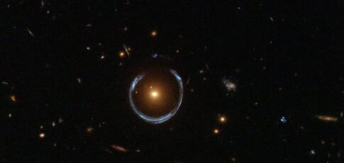 researchers spot saturn-sized planet in the einstein