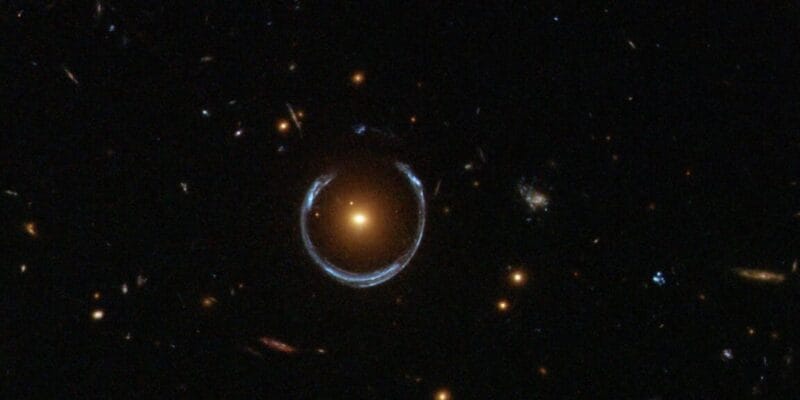 researchers spot saturn-sized planet in the einstein